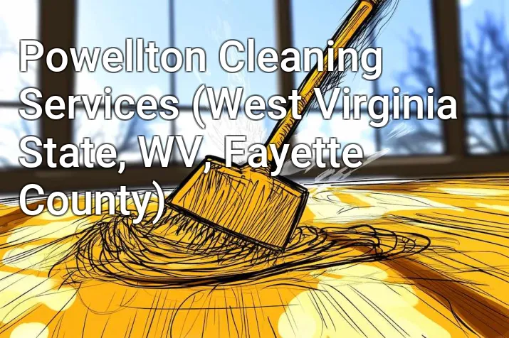 Powellton Cleaning Services (West Virginia State, WV, Fayette County)