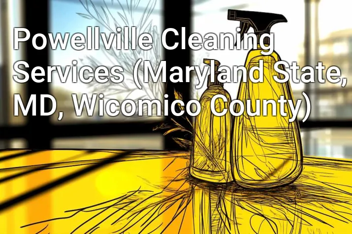 Powellville Cleaning Services (Maryland State, MD, Wicomico County)