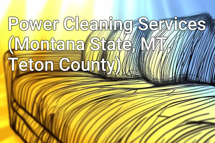 Power Cleaning Services (Montana State, MT, Teton County)