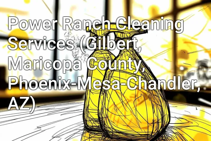 Power Ranch Cleaning Services (Gilbert, Maricopa County, Phoenix-Mesa-Chandler, AZ)