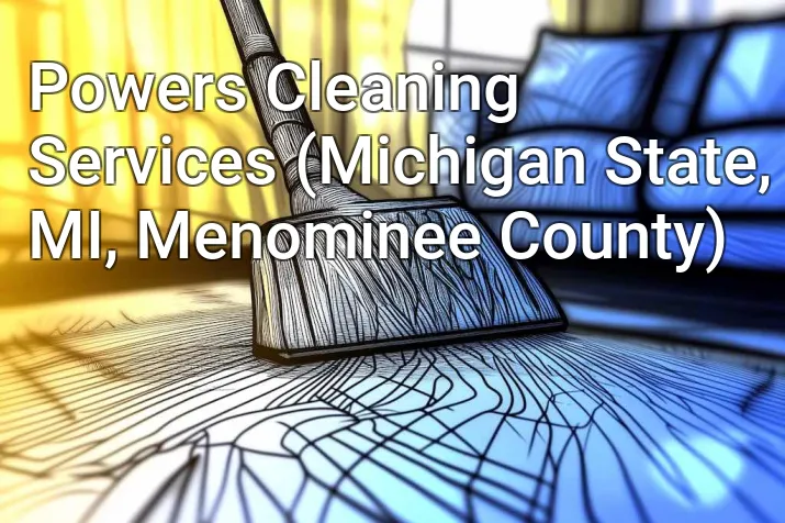 Powers Cleaning Services (Michigan State, MI, Menominee County)