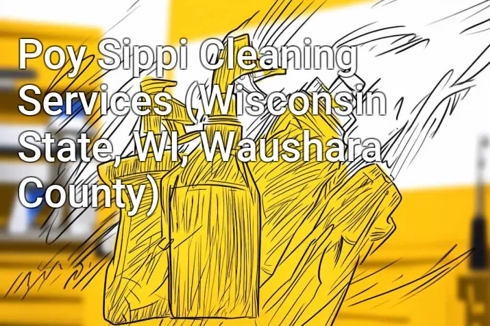 Poy Sippi Cleaning Services (Wisconsin State, WI, Waushara County)