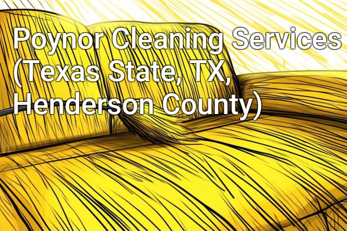 Poynor Cleaning Services (Texas State, TX, Henderson County)