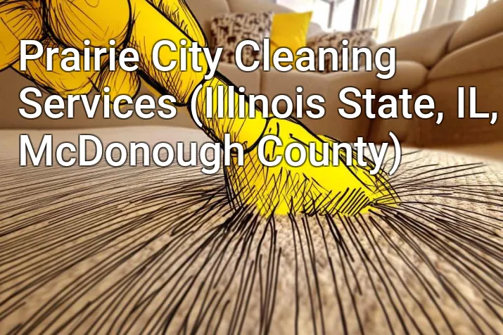 Prairie City Cleaning Services (Illinois State, IL, McDonough County)