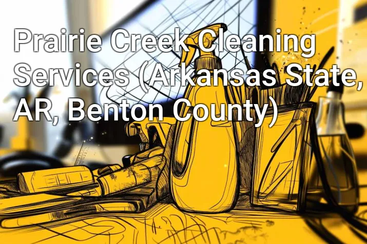 Prairie Creek Cleaning Services (Arkansas State, AR, Benton County)