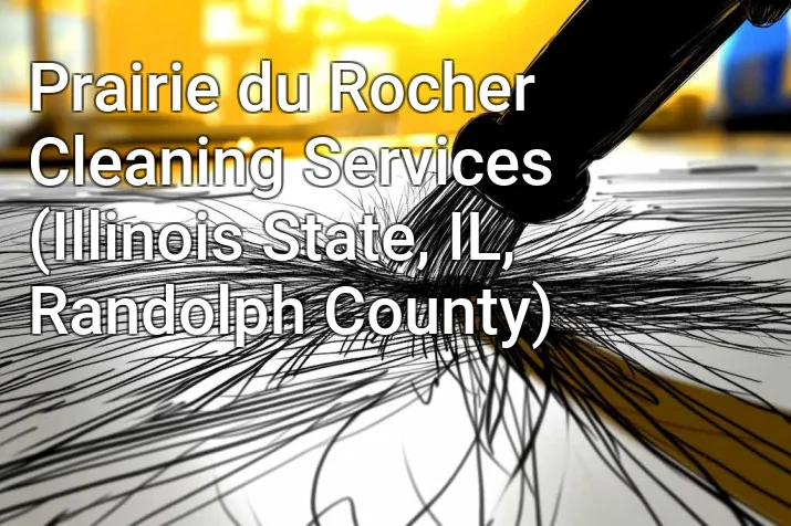 Prairie du Rocher Cleaning Services (Illinois State, IL, Randolph County)