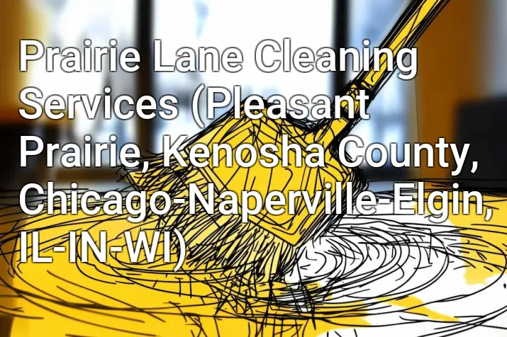 Prairie Lane Cleaning Services (Pleasant Prairie, Kenosha County, Chicago-Naperville-Elgin, IL-IN-WI)