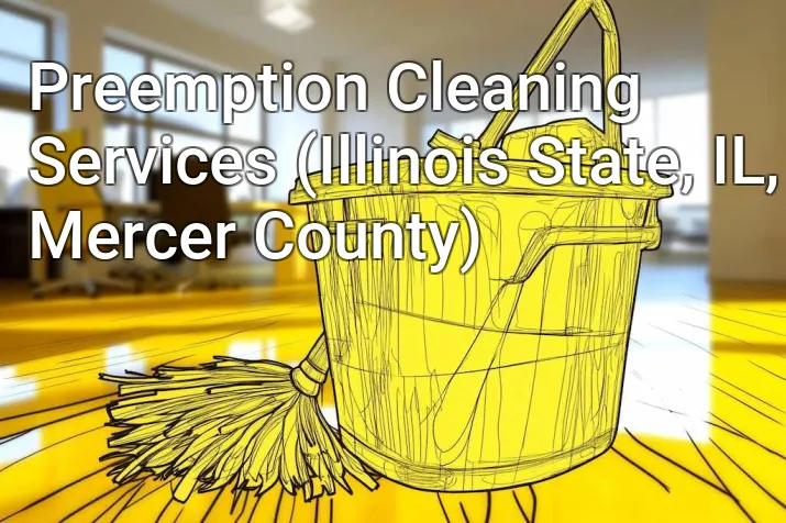 Preemption Cleaning Services (Illinois State, IL, Mercer County)