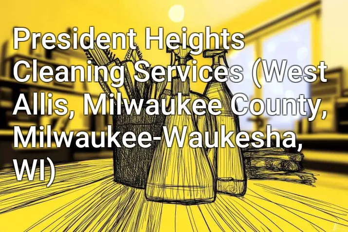 President Heights Cleaning Services (West Allis, Milwaukee County, Milwaukee-Waukesha, WI)