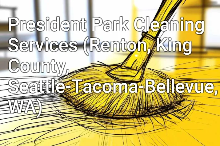 President Park Cleaning Services (Renton, King County, Seattle-Tacoma-Bellevue, WA)