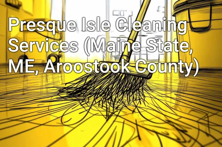 Presque Isle Cleaning Services (Maine State, ME, Aroostook County)