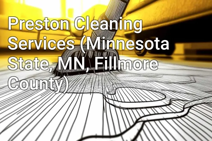 Preston Cleaning Services (Minnesota State, MN, Fillmore County)