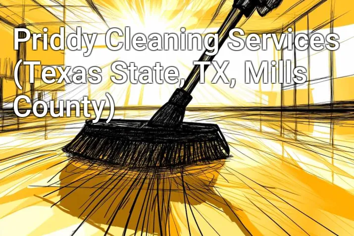 Priddy Cleaning Services (Texas State, TX, Mills County)