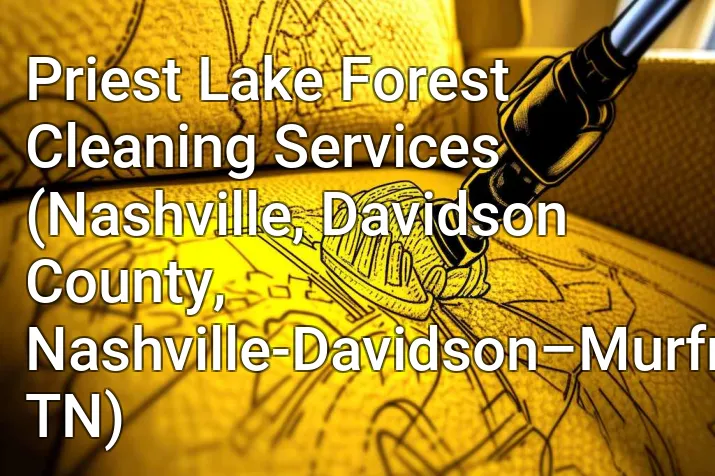 Priest Lake Forest Cleaning Services (Nashville, Davidson County, Nashville-Davidson–Murfreesboro–Franklin, TN)