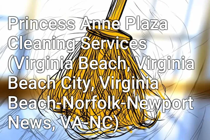 Princess Anne Plaza Cleaning Services (Virginia Beach, Virginia Beach City, Virginia Beach-Norfolk-Newport News, VA-NC)