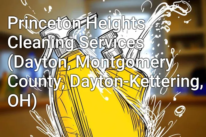 Princeton Heights Cleaning Services (Dayton, Montgomery County, Dayton-Kettering, OH)