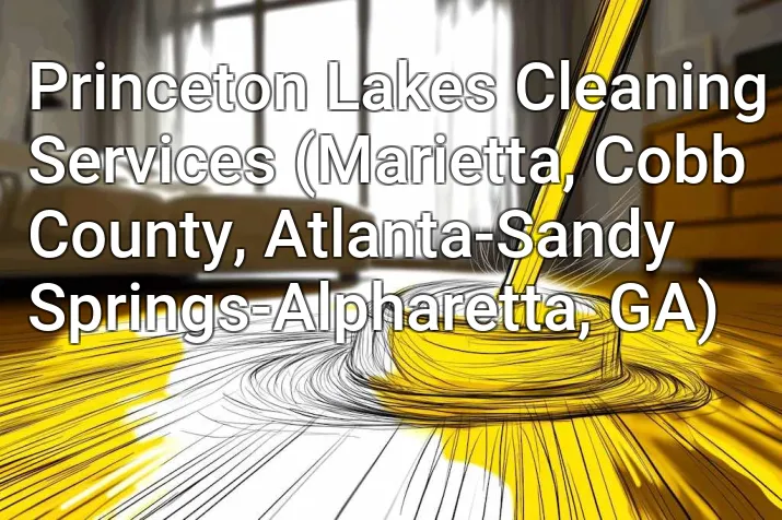 Princeton Lakes Cleaning Services (Marietta, Cobb County, Atlanta-Sandy Springs-Alpharetta, GA)