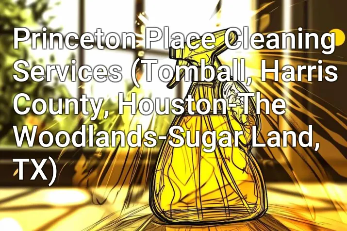Princeton Place Cleaning Services (Tomball, Harris County, Houston-The Woodlands-Sugar Land, TX)