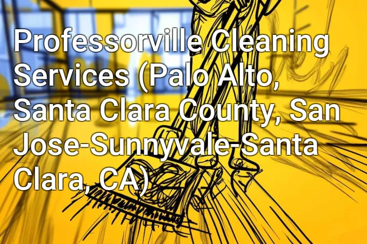 Professorville Cleaning Services (Palo Alto, Santa Clara County, San Jose-Sunnyvale-Santa Clara, CA)