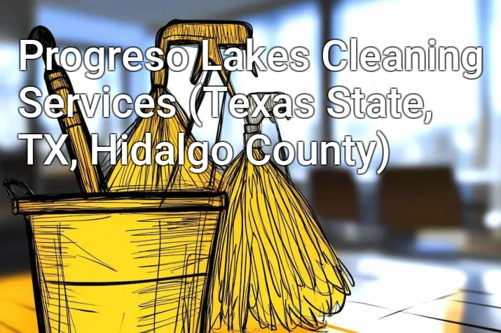 Progreso Lakes Cleaning Services (Texas State, TX, Hidalgo County)