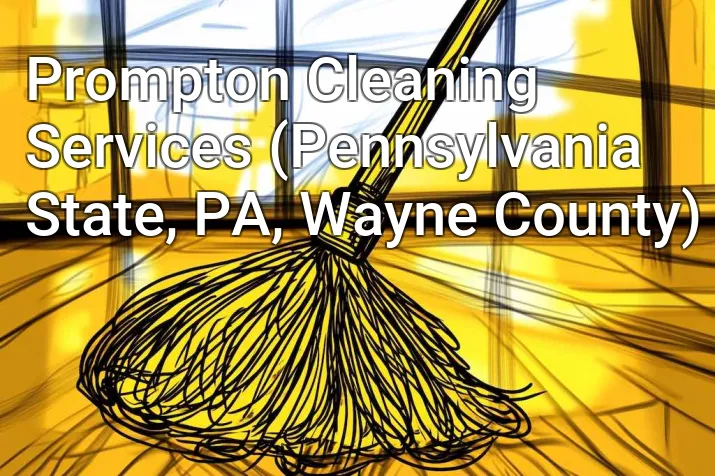Prompton Cleaning Services (Pennsylvania State, PA, Wayne County)