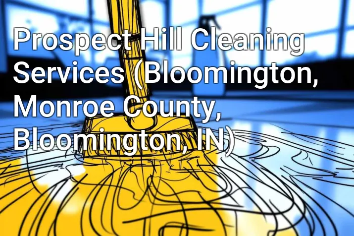 Prospect Hill Cleaning Services (Bloomington, Monroe County, Bloomington, IN)