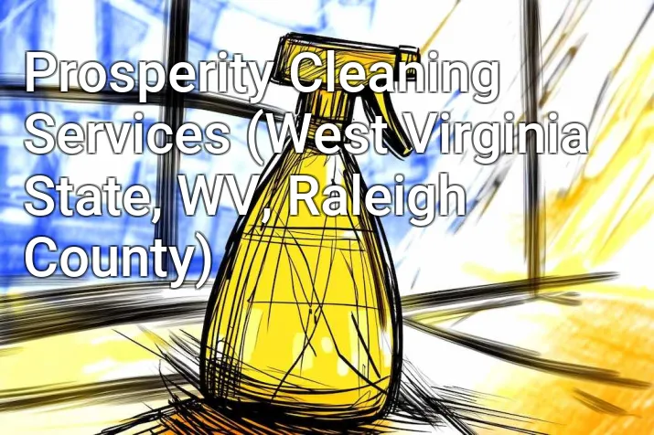 Prosperity Cleaning Services (West Virginia State, WV, Raleigh County)