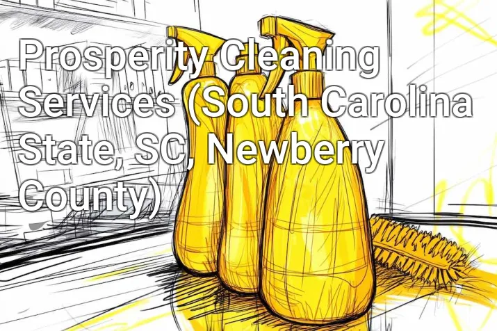 Prosperity Cleaning Services (South Carolina State, SC, Newberry County)