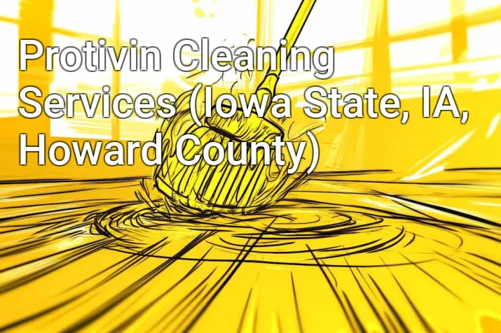 Protivin Cleaning Services (Iowa State, IA, Howard County)