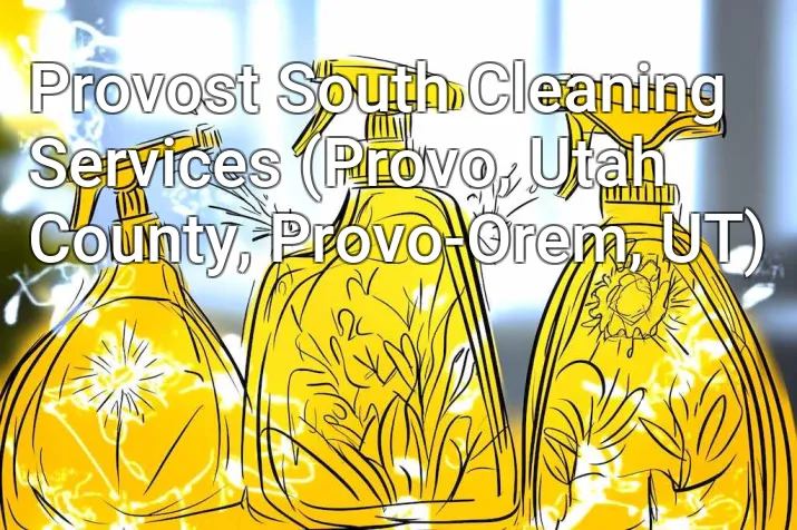 Provost South Cleaning Services (Provo, Utah County, Provo-Orem, UT)