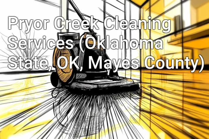 Pryor Creek Cleaning Services (Oklahoma State, OK, Mayes County)