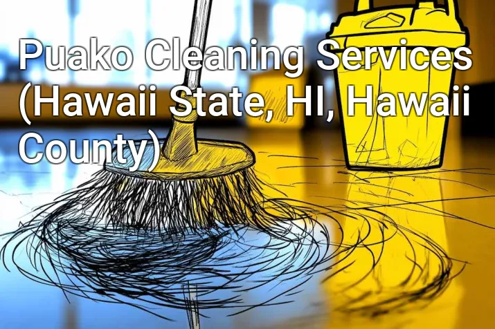 Puako Cleaning Services (Hawaii State, HI, Hawaii County)