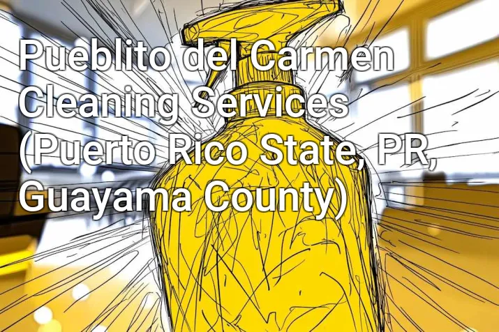 Pueblito del Carmen Cleaning Services (Puerto Rico State, PR, Guayama County)