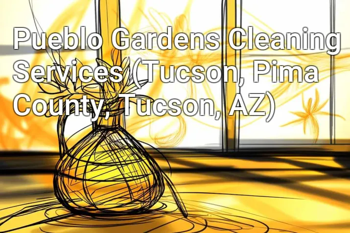 Pueblo Gardens Cleaning Services (Tucson, Pima County, Tucson, AZ)