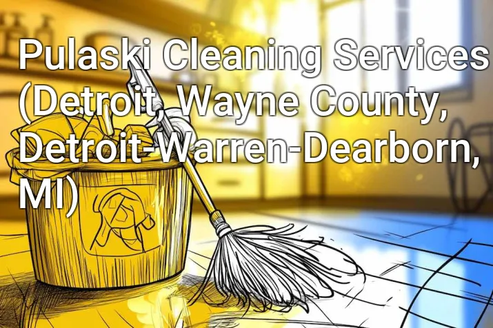 Pulaski Cleaning Services (Detroit, Wayne County, Detroit-Warren-Dearborn, MI)