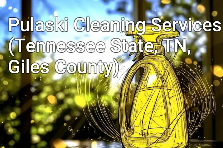 Pulaski Cleaning Services (Tennessee State, TN, Giles County)