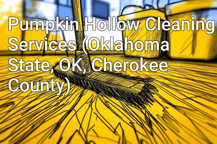 Pumpkin Hollow Cleaning Services (Oklahoma State, OK, Cherokee County)