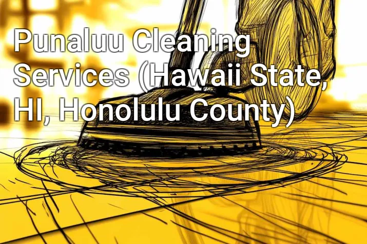 Punaluu Cleaning Services (Hawaii State, HI, Honolulu County)