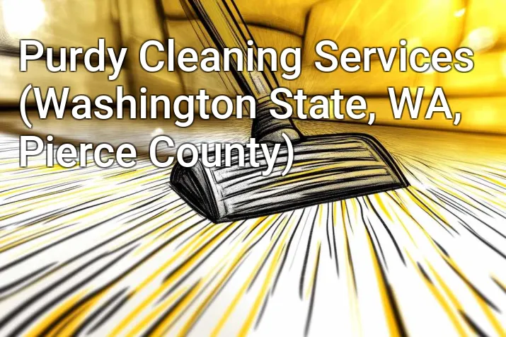 Purdy Cleaning Services (Washington State, WA, Pierce County)