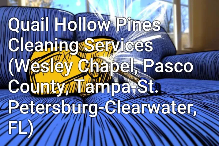 Quail Hollow Pines Cleaning Services (Wesley Chapel, Pasco County, Tampa-St. Petersburg-Clearwater, FL)