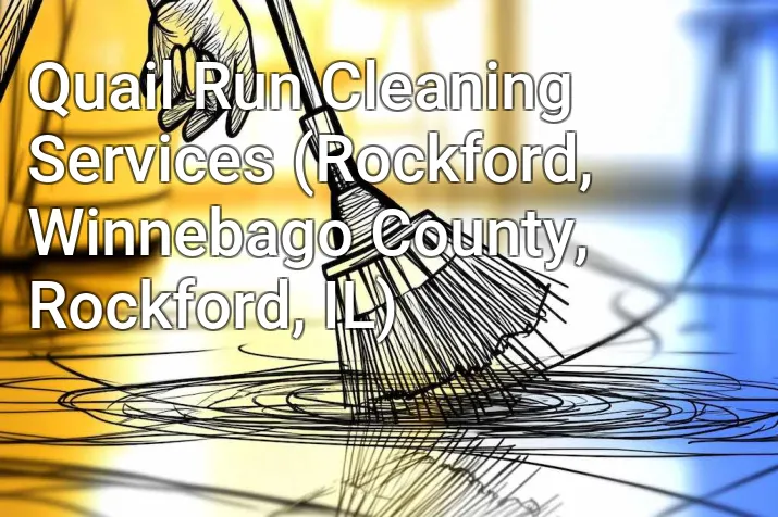 Quail Run Cleaning Services (Rockford, Winnebago County, Rockford, IL)