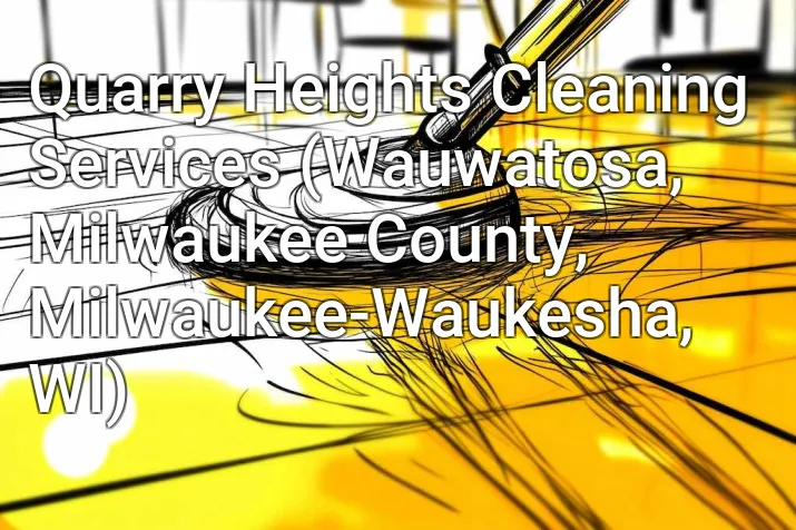 Quarry Heights Cleaning Services (Wauwatosa, Milwaukee County, Milwaukee-Waukesha, WI)