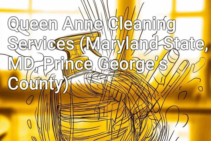Queen Anne Cleaning Services (Maryland State, MD, Prince George’s County)