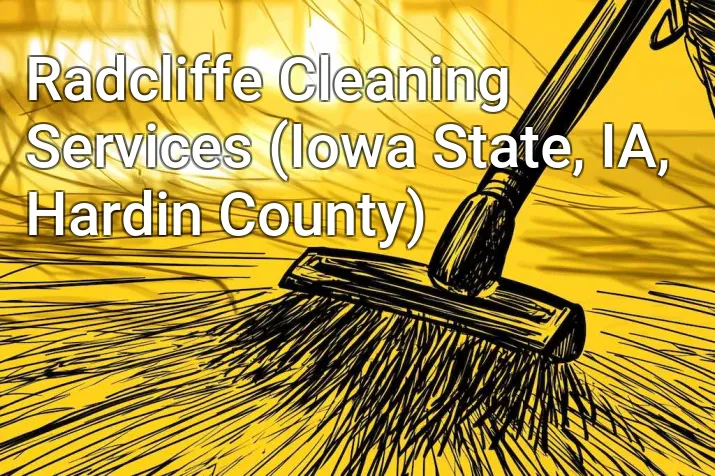 Radcliffe Cleaning Services (Iowa State, IA, Hardin County)