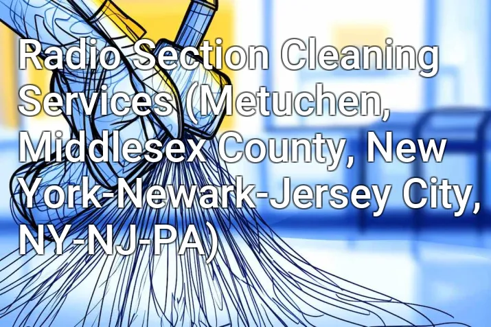 Radio Section Cleaning Services (Metuchen, Middlesex County, New York-Newark-Jersey City, NY-NJ-PA)