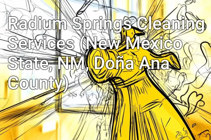 Radium Springs Cleaning Services (New Mexico State, NM, Doña Ana County)