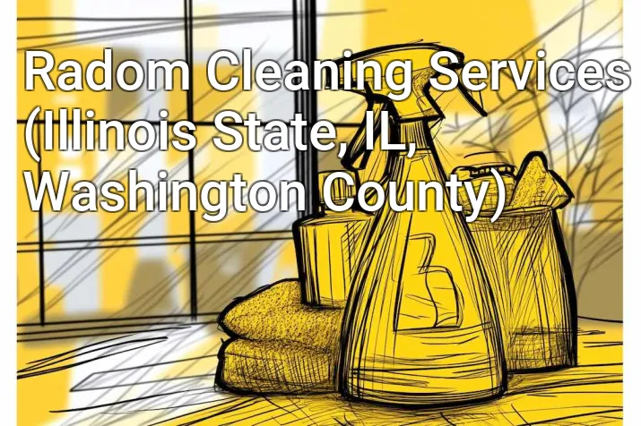 Radom Cleaning Services (Illinois State, IL, Washington County)