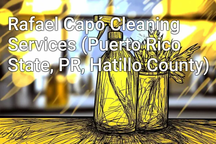 Rafael Capó Cleaning Services (Puerto Rico State, PR, Hatillo County)