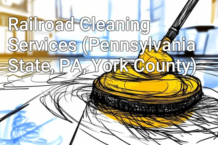Railroad Cleaning Services (Pennsylvania State, PA, York County)