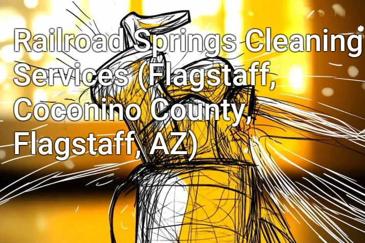 Railroad Springs Cleaning Services (Flagstaff, Coconino County, Flagstaff, AZ)